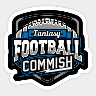 Fantasy football commish Sticker